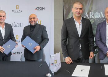 «ركاز للتطوير» تتعاقد مع « Atom» و«AROMA» لاستكمال تنفيذ أعمال بمرحلتين في مشروع «Lazuli» بتكلفة 400 مليون جنيه