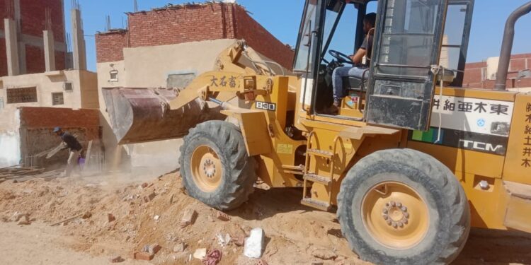 إزالة مخالفات البناء بالمدن الجديدة