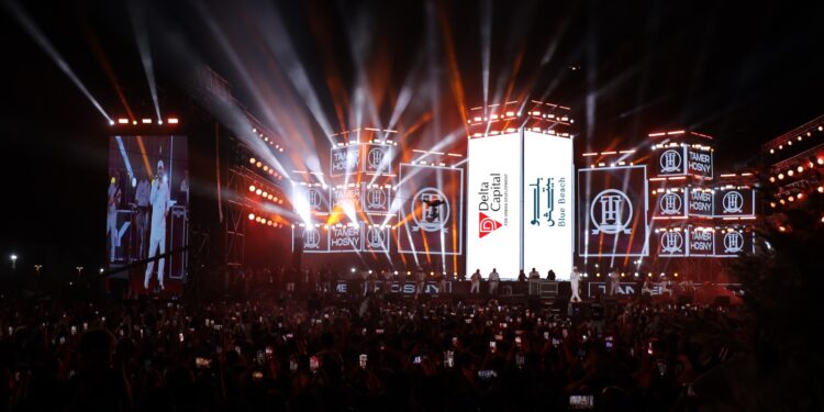 بعد فوزها بجائزة أفضل مطور عقاري بالدلتا.. دلتا كابيتال تقيم حفلًا لـ تامر حسني بمناسبة عيد الأضحى