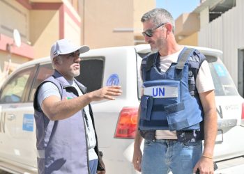 بهدف التنسيق ودعم القطاع الصحي بغزة .. المستشفى الإماراتي الميداني برفح يستقبل وفداً من منظمة الصحة العالمية