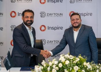 «زيتون للتطوير» توقع اتفاقية تعاون استراتيجية مع «انسباير» لإدارة وتشغيل مشروع «INIZIO»