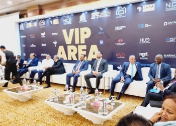 حسام عبد الغني يشارك في افتتاح فعاليات المعرض العقاري المصري السوداني