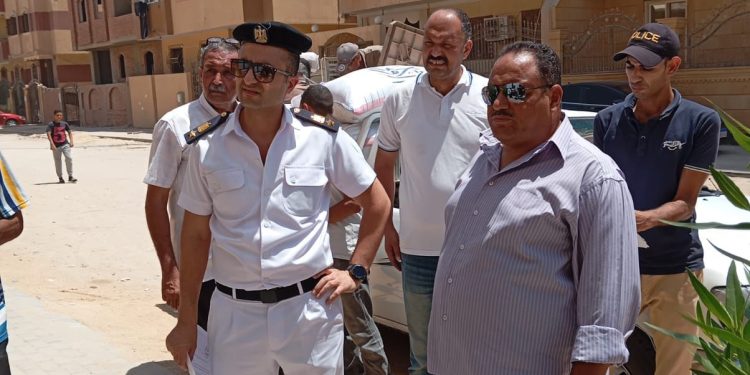 غلق وتشميع محال وبدرومات مخالفة وإزالة مخالفات بمدينتي دمياط الجديدة و15 مايو