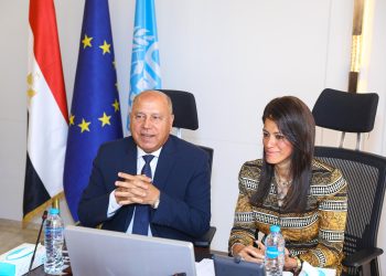 نائب رئيس الوزراء «للتنمية الصناعية» ووزيرة «التخطيط والتعاون الدولي» يشهدان توقيع الإتفاق التنفيذي لبرنامج الإتحاد الأوروبي لدعم التجارة والصناعة والنمو والوصول السريع للأسواق