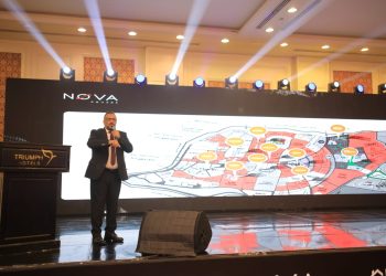 خلال حفل تكريم لشركاء النجاح .. البستانى تطرح المرحلة الثانية من مشروع نوفا اسكوير