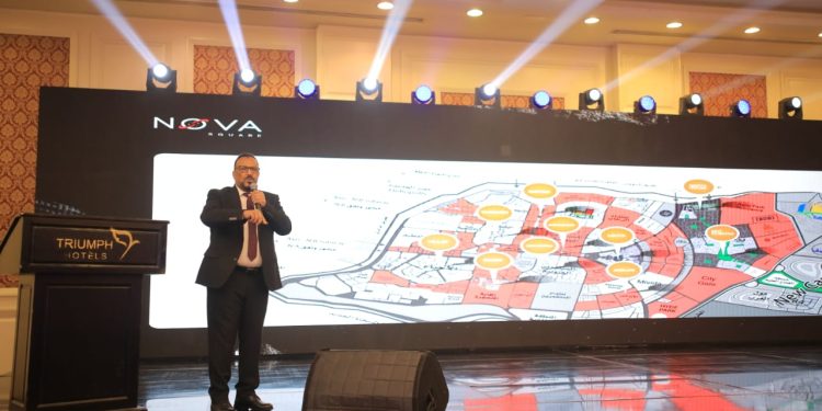 خلال حفل تكريم لشركاء النجاح .. البستانى تطرح المرحلة الثانية من مشروع نوفا اسكوير
