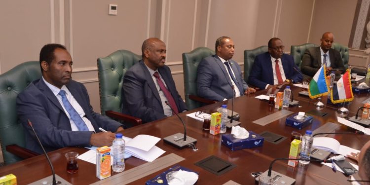 وزير الكهرباء يستقبل نظيره الجيبوتى لدعم وتعزيز التعاون بين البلدين