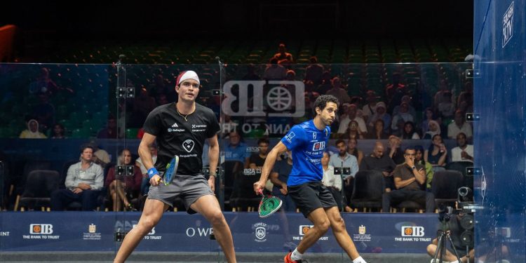 نتائج مباريات الربع النهائي من بطولةCIB المصرية المفتوحة للاسكواش 2024