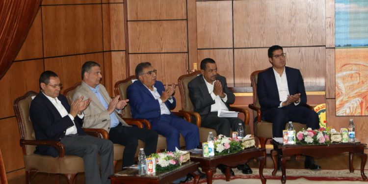 وزير الزراعة ومحافظ الدقهلية ورئيسا لجنة الزراعة بمجلسي الشيوخ والنواب يشهدون فعاليات الاحتفال بعيد الفلاح بالمحافظة