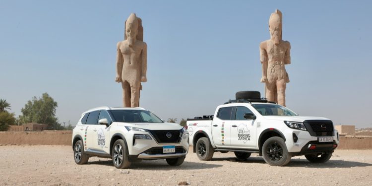 قافلة نيسان Daring Africa تصل لمصر في محطتها الأخيرة احتفالًا بسيارة Navara الجديدة