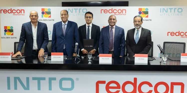 «ريدكون بروبرتيز» توقع شراكة مع شركة إنترو لإداره وتوزيع الكهرباء وتقديم حلولًا شاملة لتوليد واستغلال الطاقة الشمسية بمشروع جولدن جيت