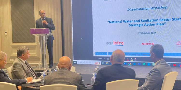 نائب وزير الإسكان يترأس ورشة العمل الخاصة بإطلاق الاستراتيجية القومية لقطاع مياه الشرب والصرف الصحي