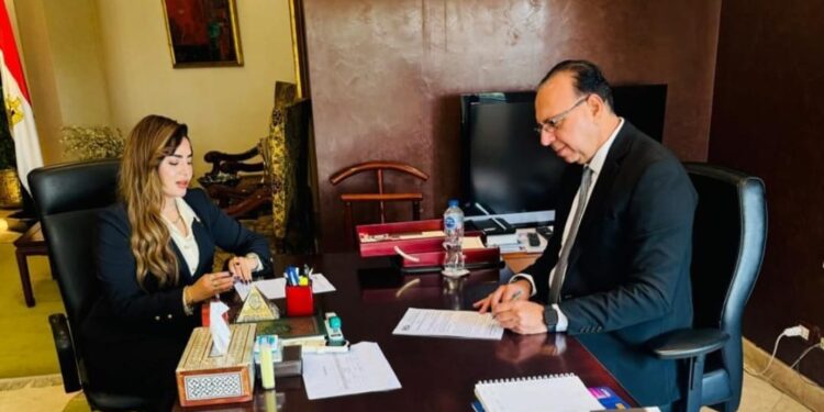 «هيئة المعارض» توقع بروتوكول تعاون مع الدكتورة منى العمدة مذيعة ومقدمة «برنامج هنا الجمهورية الجديدة» على قناة النهار