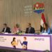 خلال كلمتها في المؤتمر الصحفى مع رئيس الوزراء .. زيرة التنمية المحلية المنتدي الحضرى العالمى فرصة لوضع حلول وسياسات فعالة لحل مشكلة تغير المناخ والتحديات التي تواجه المدن في مصر والعالم