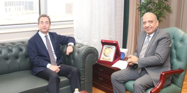 وزير الكهرباء يستقبل سفير فرنسا بالقاهرة لبحث سبل دعم وتعزيز فرص التعاون والشراكة وجذب الاستثمارات