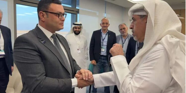 خلال زيارة وفد جمعية رجال الأعمال بحضور وزير الإسكان المصري والسعودي .. «علاء فكري» السوق السعودي واعد وهناك ترحيب كبير من الاشقاء بالمملكة بالتعاون مع الشركات المصرية