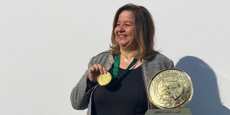مي عبد الحميد: تحصد جائزة أفضل مدير عام لهيئة أو مؤسسة عربية بجائزة «التميز الحكومي العربي»