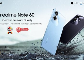 هاتف realme Note 60 يضع معيارًا جديدًا مع درع مقاوم وحماية من الماء بتصنيف IP64