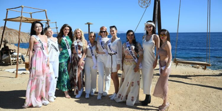 محمية رأس محمد تجذب عقول ملكات جمال العالم «ميس إنتركونتيننتال»