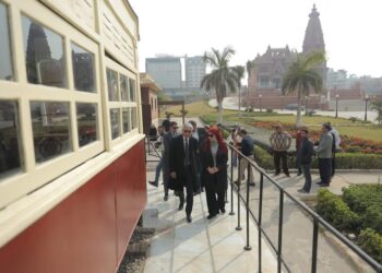 وزير السياحة والآثار بتفقد قصر «البارون» ويوجه بضرورة رفع كفاءة الخدمات المقدمة للزائرين لتحسين التجربة السياحية وتنشيط حركة السياحة به