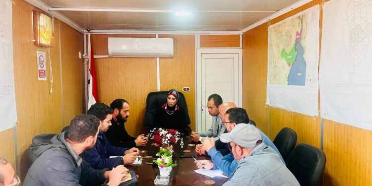 رئيس «جهاز السويس الجديدة» تلتقي ممثلي الشركات المنفذة للمشروعات بالمدينة