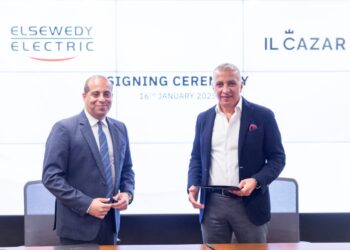 السويدي إليكتريك توقع عقد شراكة مع الكازار للتطوير العقاري لإمدادها بحلول الطاقة المستدامة لمشاريعها العقارية