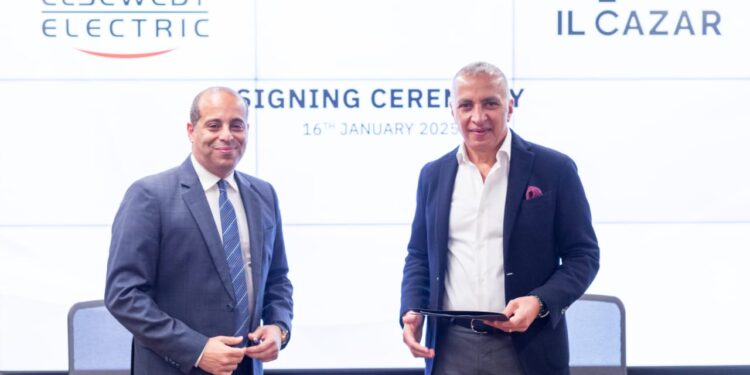 السويدي إليكتريك توقع عقد شراكة مع الكازار للتطوير العقاري لإمدادها بحلول الطاقة المستدامة لمشاريعها العقارية