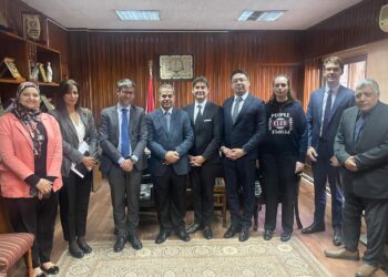 العلاقات الزراعية الخارجية تستقبل وفد السفارة الفرنسية ومدير الاعمال التجارية بفرنسا لبحث تعزيز التعاون المشترك