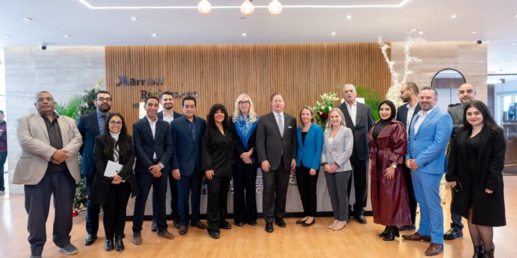 مشروع Marriott Residences Cairo يبدأ تسليم المرحلة الأولى في يناير 2025 بعد إشادة وفد «Marriott International Team»