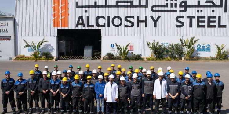دعمًا لموظفيها.. «الجيوشي للصلب» ترفع الحد الأدنى للأجور إلى 7 آلاف جنيه