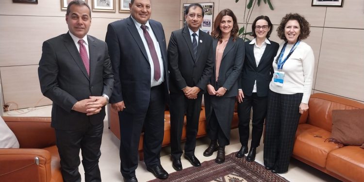 نائب وزير الزراعة يبحث في روما مع مدير مكتب التقييم المستقل للايفاد نتائج تقييم المشروعات المشتركة بين مصر والمنظمة الدولية