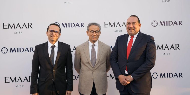 في أول شراكة بين الطرفين .. «ميدار» و«إعمار مصر للتنمية» توقعان اتفاقية لتطوير أول مشروع سكني متكامل بمدينة «مدى» بشرق القاهرة باستثمارات 100 مليار جنيه