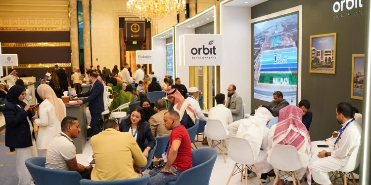 إقبال كبير على جناحي شركة Orbit Developments بالمعارض العقارية بالمملكة العربية السعودية الشهر الجاري