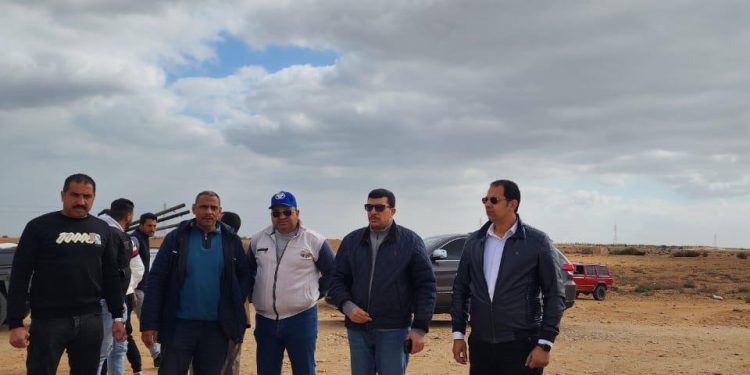 جهاز مدينة سفنكس الجديدة يسترد 300 فدان متعدى عليها شرق طريق القاهرة الإسكندرية الصحراوى