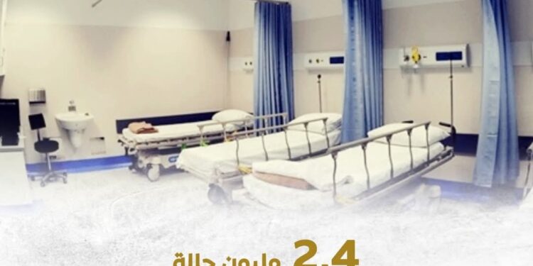 إنفوجراف ..2.4 مليون حالة علاج على نفقة الدولة سنويًا بجميع المحافظات