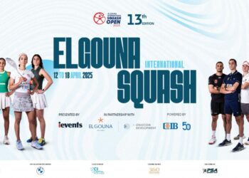 ترسيخا لريادتها للعام الثالث عشر على التوالي .. الجونة تستعد لاستضافة بطولة الجونة الدولية للاسكواش البلاتينية PSA إحدى البطولات الثمانية الأكبر عالميًا إبريل المقبل