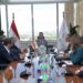 وزير التموين يتابع مع شركة أوراسكوم للإنشاءات الموقف التنفيذي لإنشاء المخزن الاستراتيجي بالفيوم