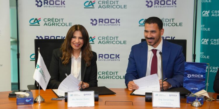 شركة «Rock Developments» توقع بروتوكول تعاون مع بنك « Crédit Agricole Egypt» -لتمويل الوحدات السكنية والتجارية لعملائها لمدة تصل إلى 15 عاما