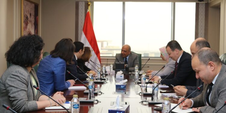 عل هامش زيارة الرئيس الفرنسي إلى القاهرة .. وزير الكهرباء يبحث مع وفد مجموعة E D F الفرنسية سبل دعم وتعزيز التعاون المشترك فى مجالات الطاقات المتجددة