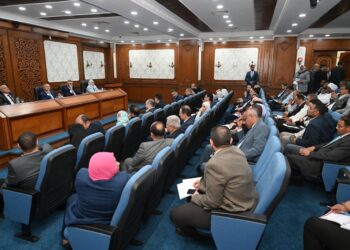 وزير الصناعة يبحث مع محافظى ومستثمري الأقصر و أسوان تحديات المناطق الصناعية بالمحافظتين وسبل حلها