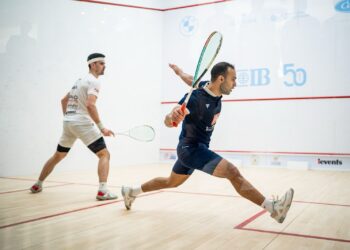 انطلاق فعاليات الدور الثاني من النسخة الثالثة عشرة لبطولة الجونة الدولية للاسكواش البلاتينية PSA للرجال والسيدات في الجونة 2025