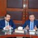 وزير الزراعة والمدير التنفيذي لجهاز مستقبل مصر يبحثان مع التعاونيات تشجيع المزراعين على توريد القمح للدولة