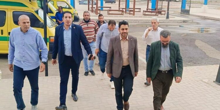 تنفيذاً لتوجيهات وزير الإسكان: رئيس الجهاز تشغيل وحدة الإسعاف المركزية بالحي الـ14 بمدينة العبور الجديدة