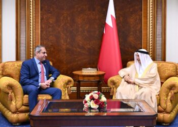 نائب رئيس مجلس الوزراء البحريني يستقبل المهندس خالد عباس رئيس مجلس ادارة شركة العاصمة الإدارية ويشيد بالمسار التنموي المصرى.