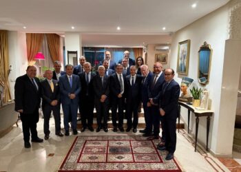 وزير الخارجية يلتقي مجموعة من كبار رجال الأعمال ورؤساء البنوك المغربية لاستعراض أداء الاقتصاد المصري وجهود الدولة المصرية لتعزيز مناخ الاستثمار والشراكة مع القطاع الخاص