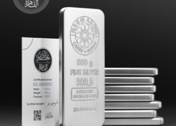 لأول مرة في مصر والوطن العربي فضة استرليني عيار 999 من نجم الدين