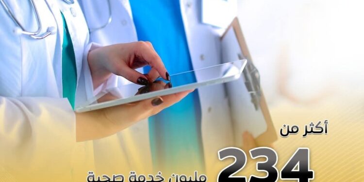 إنفوجراف .. الدولة قدمت أكثر من 234 مليون خدمة صحية من خلال 15 مبادرة رئاسية 