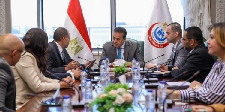 نائب رئيس مجلس الوزراء للصحة يبحث مع شركة MSD تعزيز التعاون في القطاع الصحي