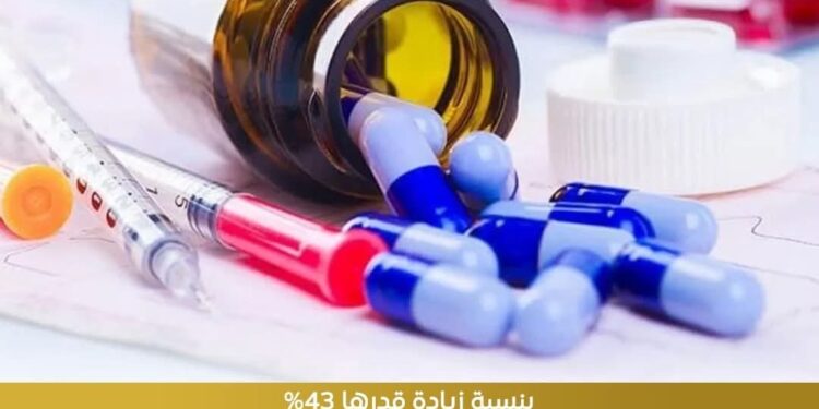 إنفوجراف .. ارتفاع مبيعات الدواء بنسبة 43% لتسجل 309 مليار جنيه مقارنة بـ 216 مليار جنية عام 2023