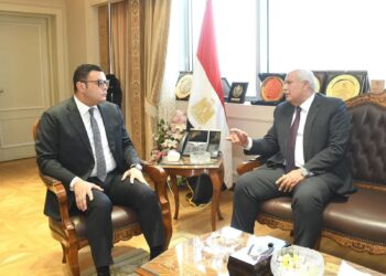 وزير الإسكان ومحافظ الوادي الجديد يبحثان عددًا من ملفات التعاون المشترك المتعلقة بمياه الشرب والصرف الصحي
